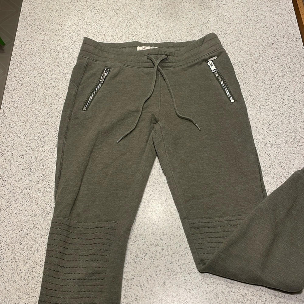 Olive Green Hollister Joggers